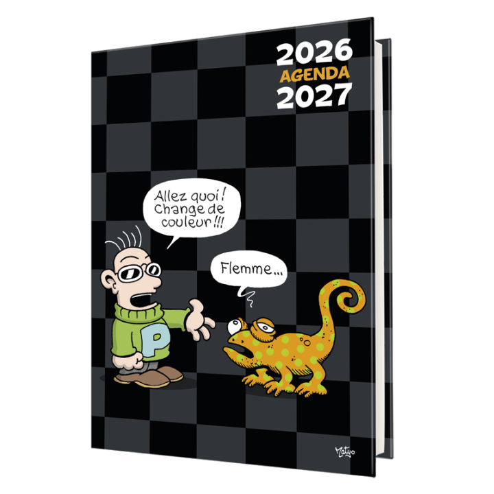 Agenda Humour PEFC 2026-2027 - Collection Scolaire | Oberthur