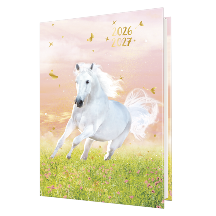 Agenda Cheval PEFC 2026-2027 - Collection Scolaire | Oberthur