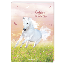 Cahier de textes Cheval PEFC 2026-2027 - Collection Scolaire | Oberthur