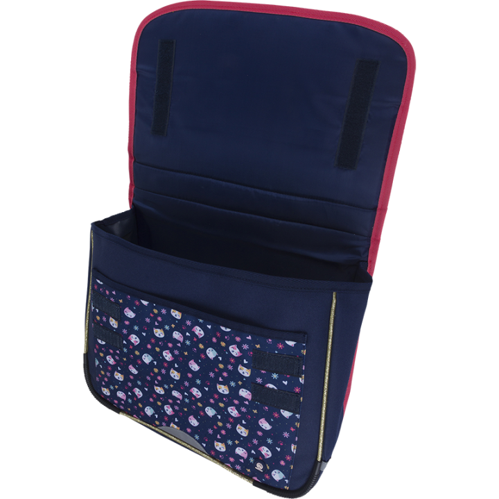 Cartable Chaton dos 35 - Collection scolaire | Oberthur