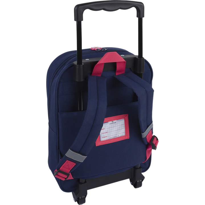 Petit sac à roulettes Chaton - Collection scolaire | Oberthur