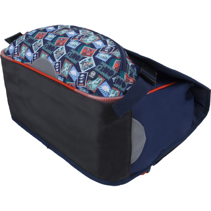 Cartable Dino dos 38 - Collection scolaire | Oberthur