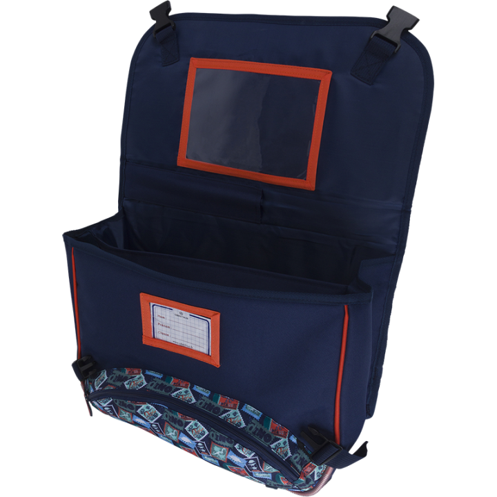 Cartable Dino dos 38 - Collection scolaire | Oberthur