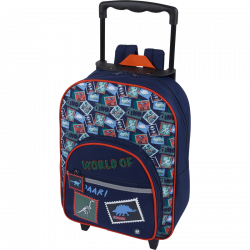Petit sac à roulettes Dino