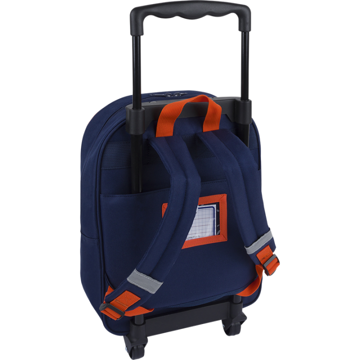 Petit sac à roulettes Dino - Collection scolaire | Oberthur