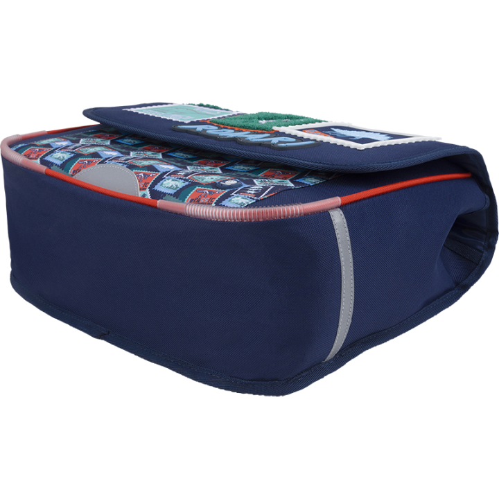 Cartable Dino dos 35 - Collection scolaire | Oberthur