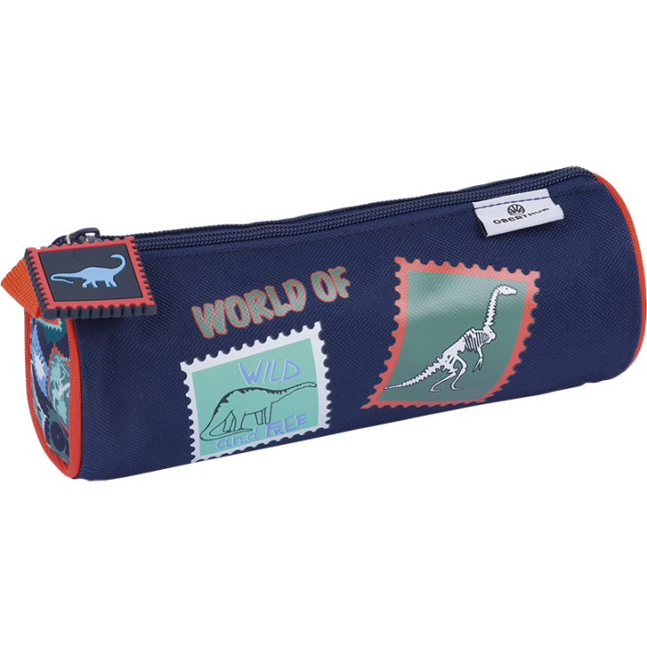 Trousse ronde Dino - Collection scolaire | Oberthur