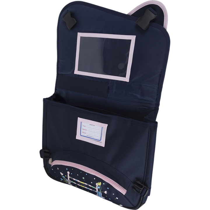 Cartable Cheval 2 soufflets dos 38 - Collection scolaire | Oberthur