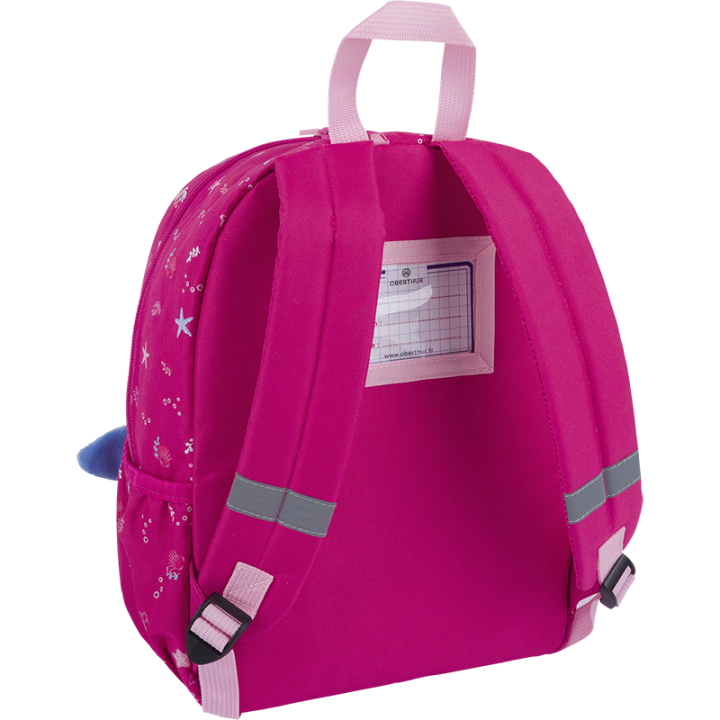 Petit sac à dos maternelle Baleine - Collection scolaire | Oberthur