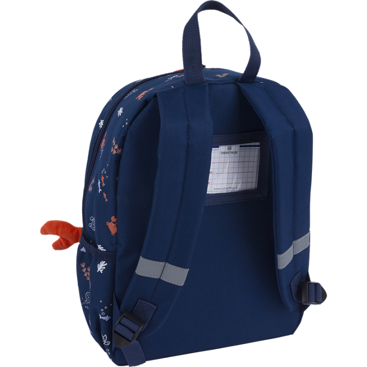 Petit sac à dos maternelle Crabe - Collection scolaire | Oberthur
