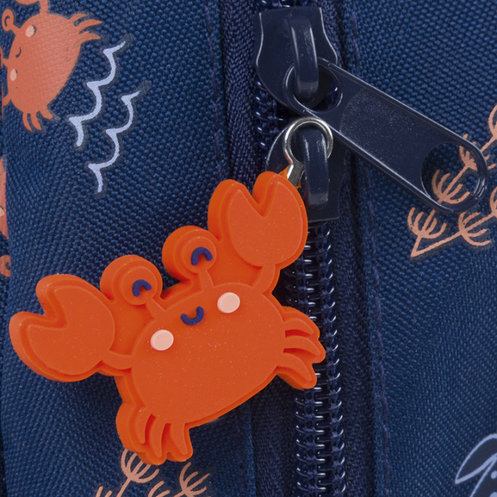Petit sac à dos maternelle Crabe - Collection scolaire | Oberthur