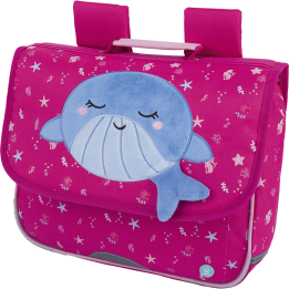 Cartable maternelle balaine dos 33 - Collection scolaire | Oberthur