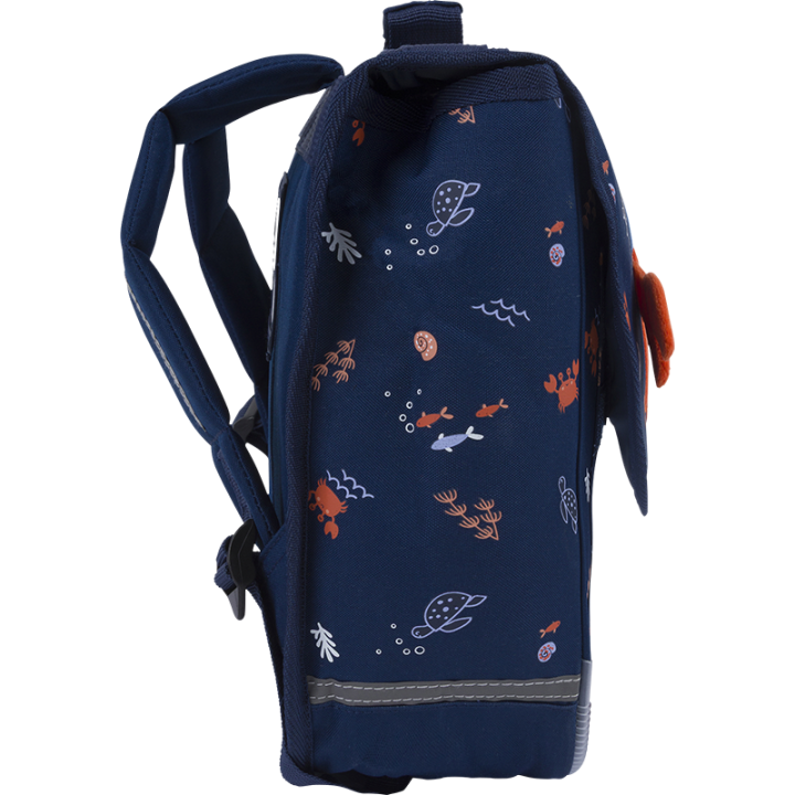Cartable maternelle crabe dos 33 - Collection scolaire | Oberthur