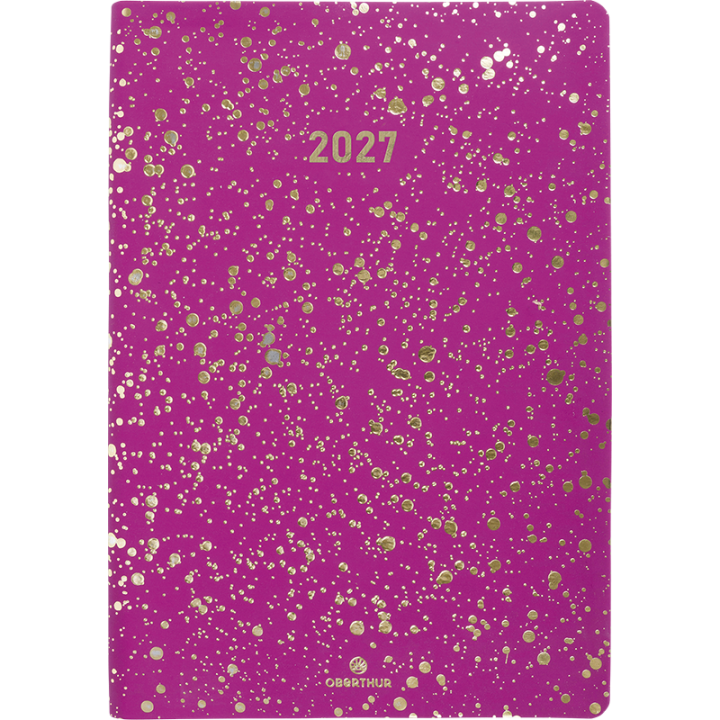 Agenda souple Céleste 2027 Oberthur – 4 formats & 5 coloris élégants