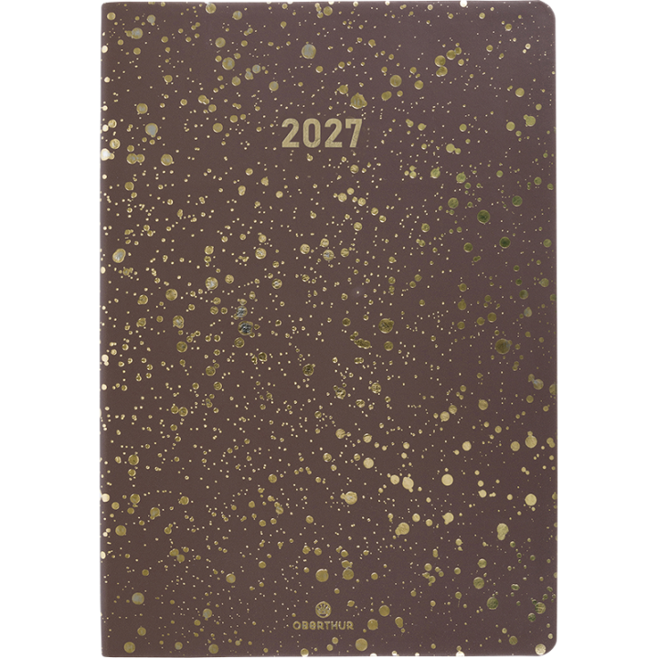 Agenda souple Céleste 2027 Oberthur – 4 formats & 5 coloris élégants