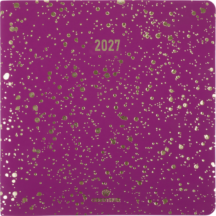 Agenda souple Céleste 2027 Oberthur – 4 formats & 5 coloris élégants