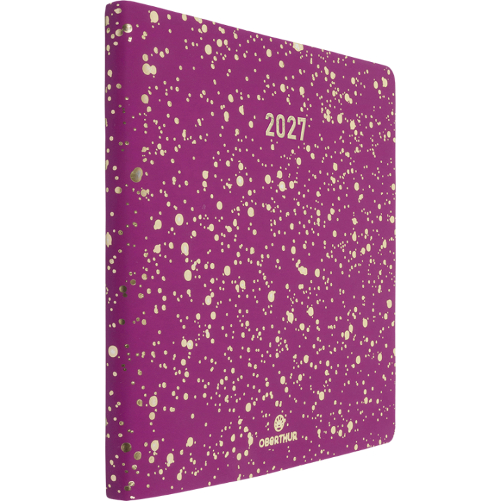Agenda souple Céleste 2027 Oberthur – 4 formats & 5 coloris élégants