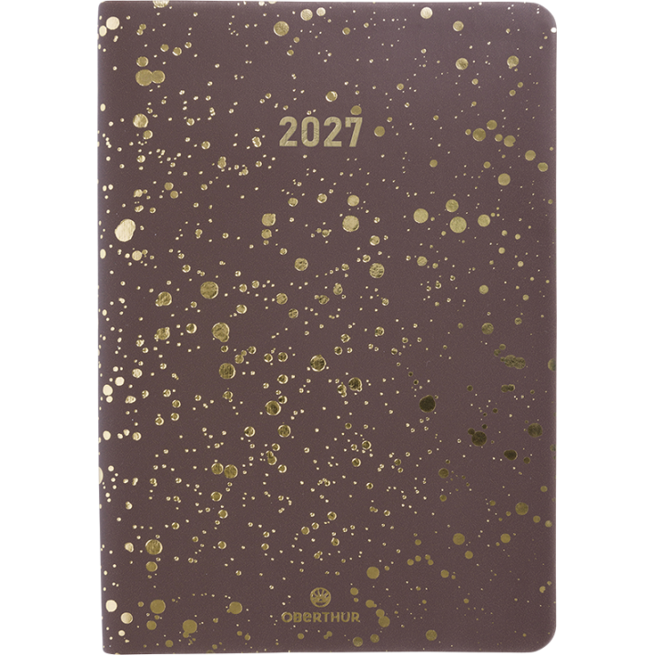Agenda souple Céleste 2027 Oberthur – 4 formats & 5 coloris élégants