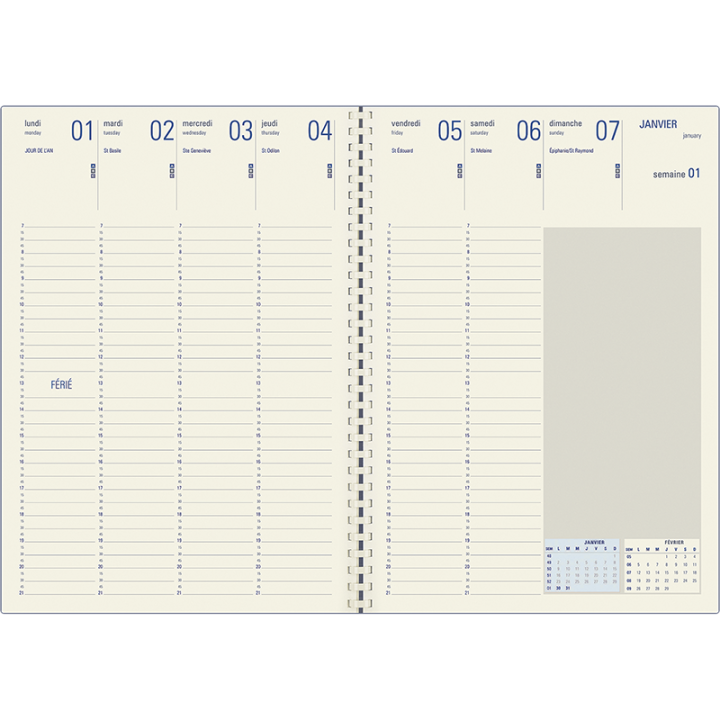 Recharge agenda 827101 - 27 contemporaine FSC 2027