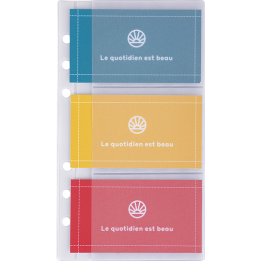 Recharge organiseur 17 porte-cartes