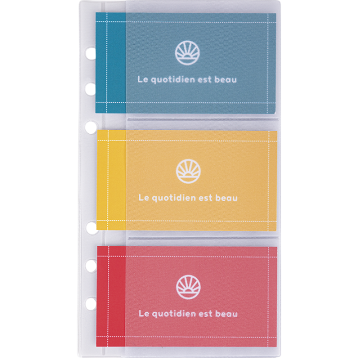 Recharge organiseur 17 porte-cartes