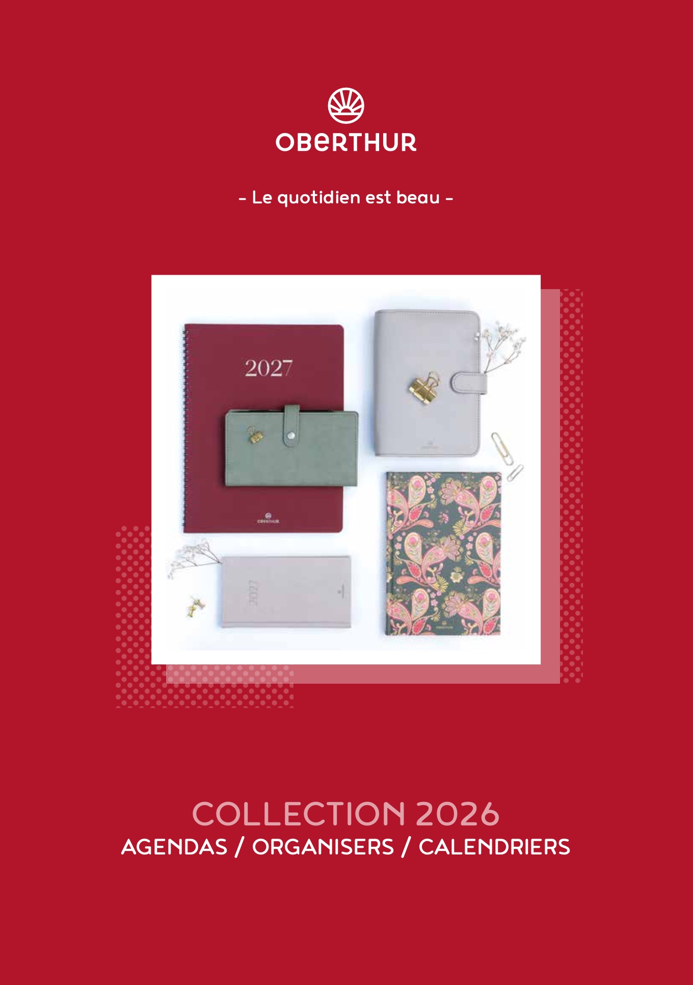 COLLECTION PAPETERIE MILLESIME 2026